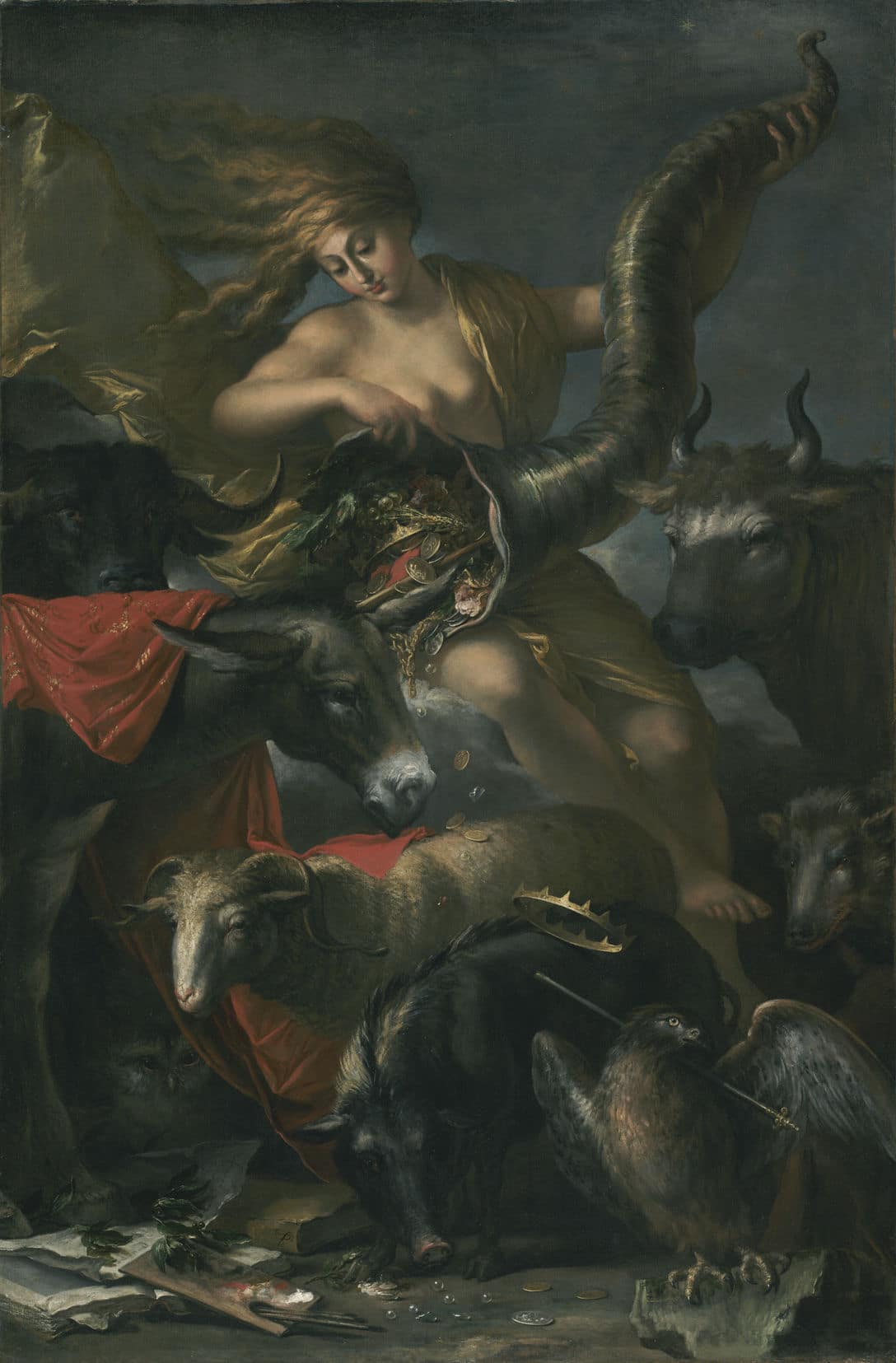 Allégorie de la Fortune - Salvator Rosa