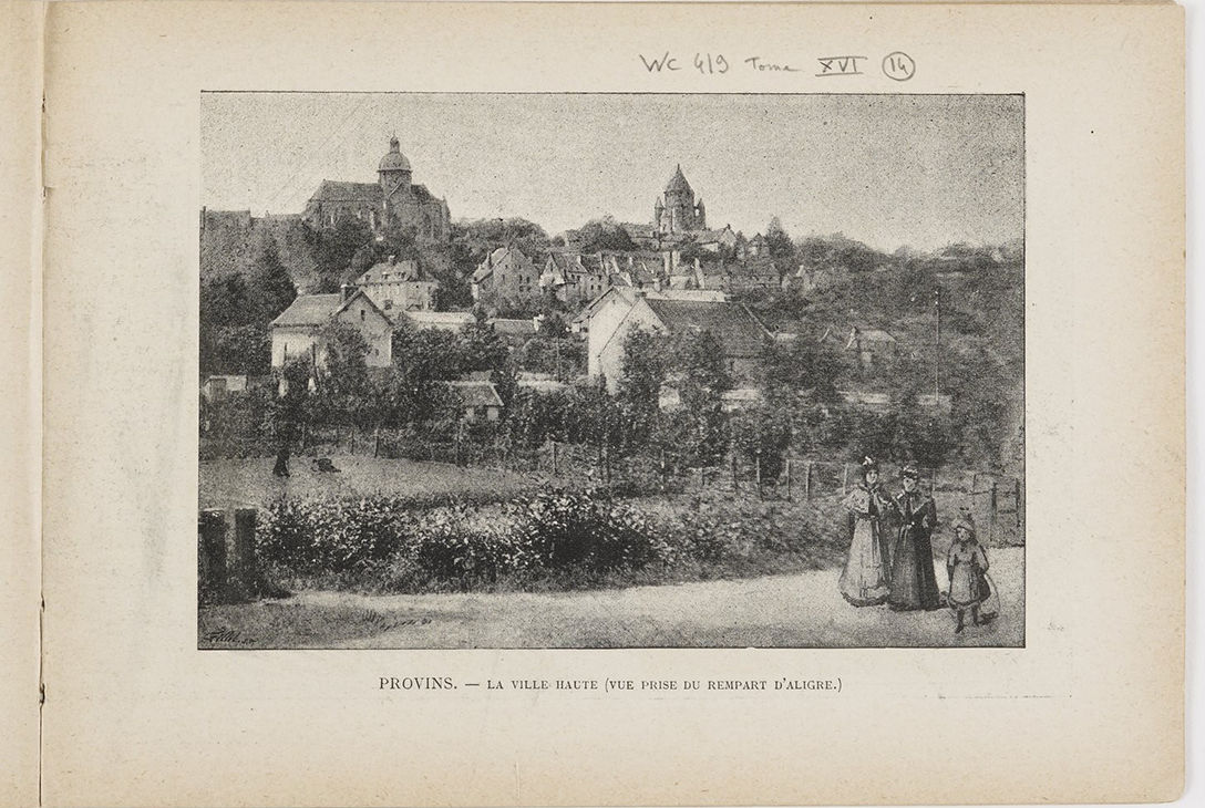 France-Album 1893-94, Provins, la ville haute (vue prise du rempart d'Aligre) - Gallica/BNF