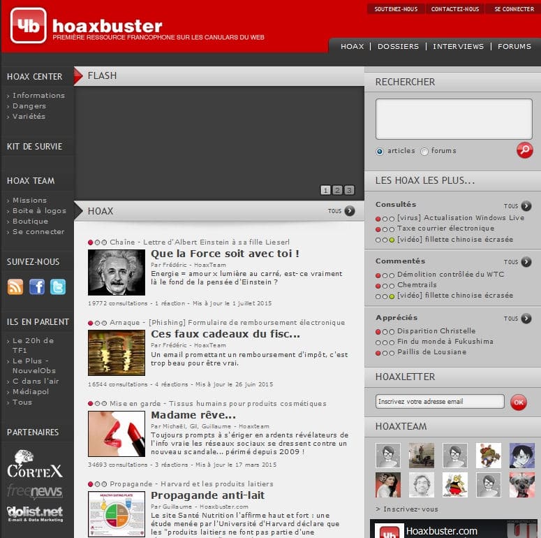 HoaxBuster Désinformation