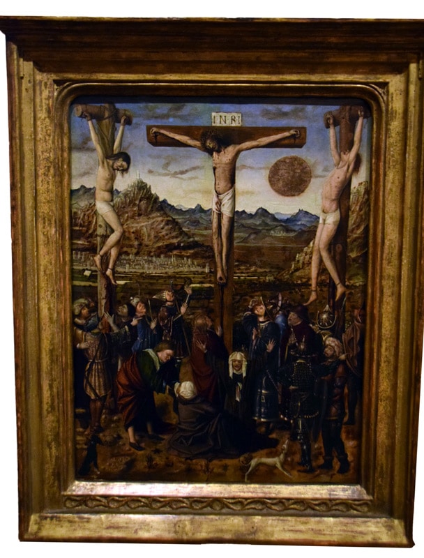 La Crucifixion vers 1450 - 1460 - Museo Nacional Thyssen-Bornemisza – Madrid Inv 94