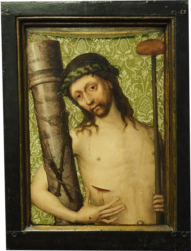 Le Maître du Retable de saint Barthélemy - Le Christ comme homme de douleur - vers 1490 - Kunsthalle de Bremen