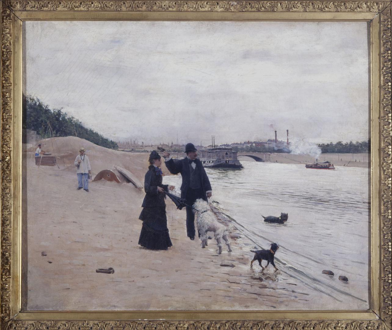Les berges de la Seine, Jean Béraud - Vers 1880 - Musée Carnavalet