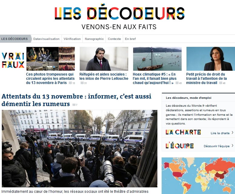 Les décodeurs Désinformation