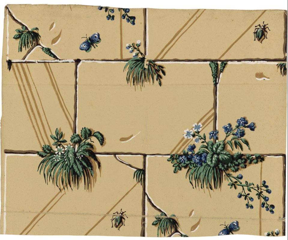 Manufacture Bon - Papier à motif - 1799 - Gallica/BNF