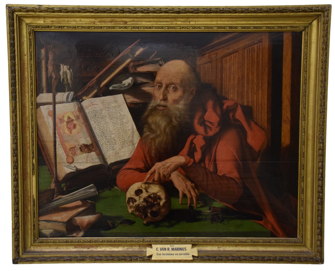 Marinus Van Reymerswaele - Saint Jérome - 1535 - Museo de la Real Academia de Bellas Artes de San Fernando