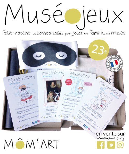 Si vous ne les connaissez pas encore et que vous voulez emmenez de jeunes enfants dans des musée, ce sac est pour vous. /Je n'ai aucune action, ceci n'est pas un placement de produit ;)