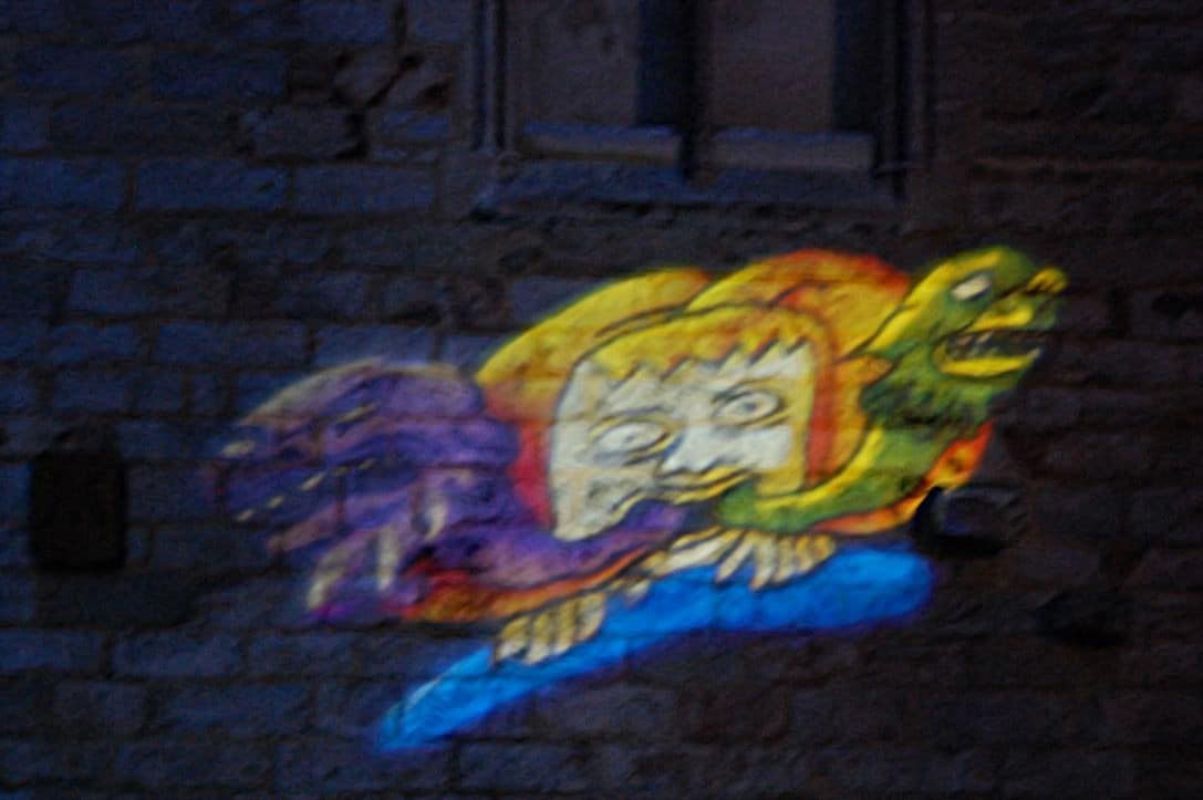 Mars attack sur durant les nuits des chimères au Mans Nuit des chimères - Le Mans 2012