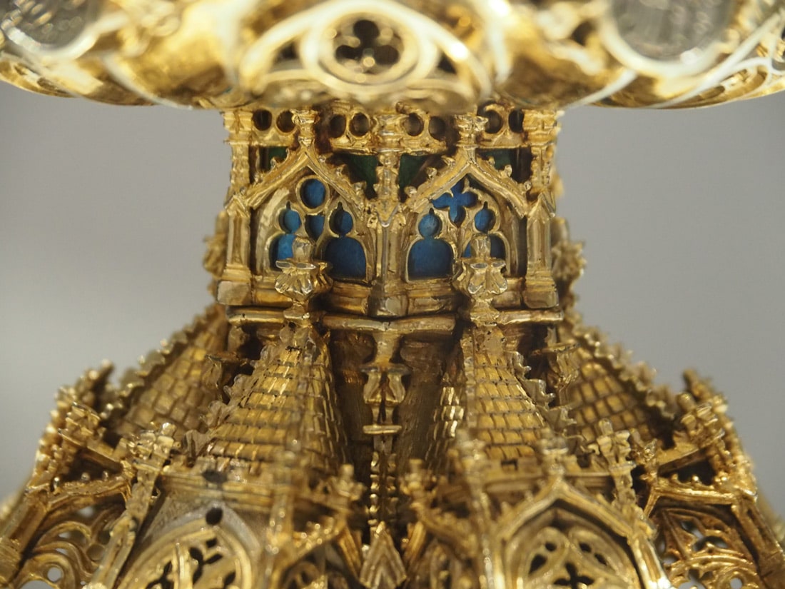 Croix de Lothaire - détail socle
