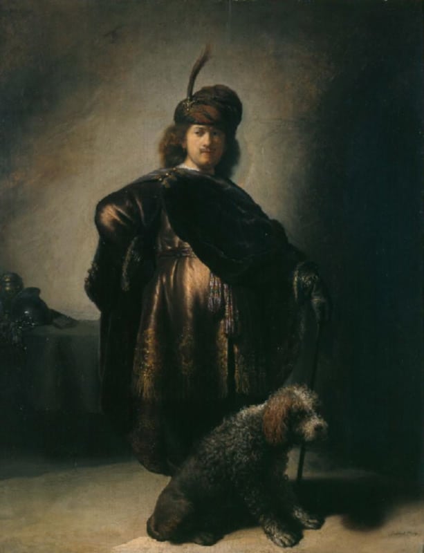 Autoportrait de Rembrandt en costume oriental, vers 1631-33, Inv PDUT925 - photo Petit Palais