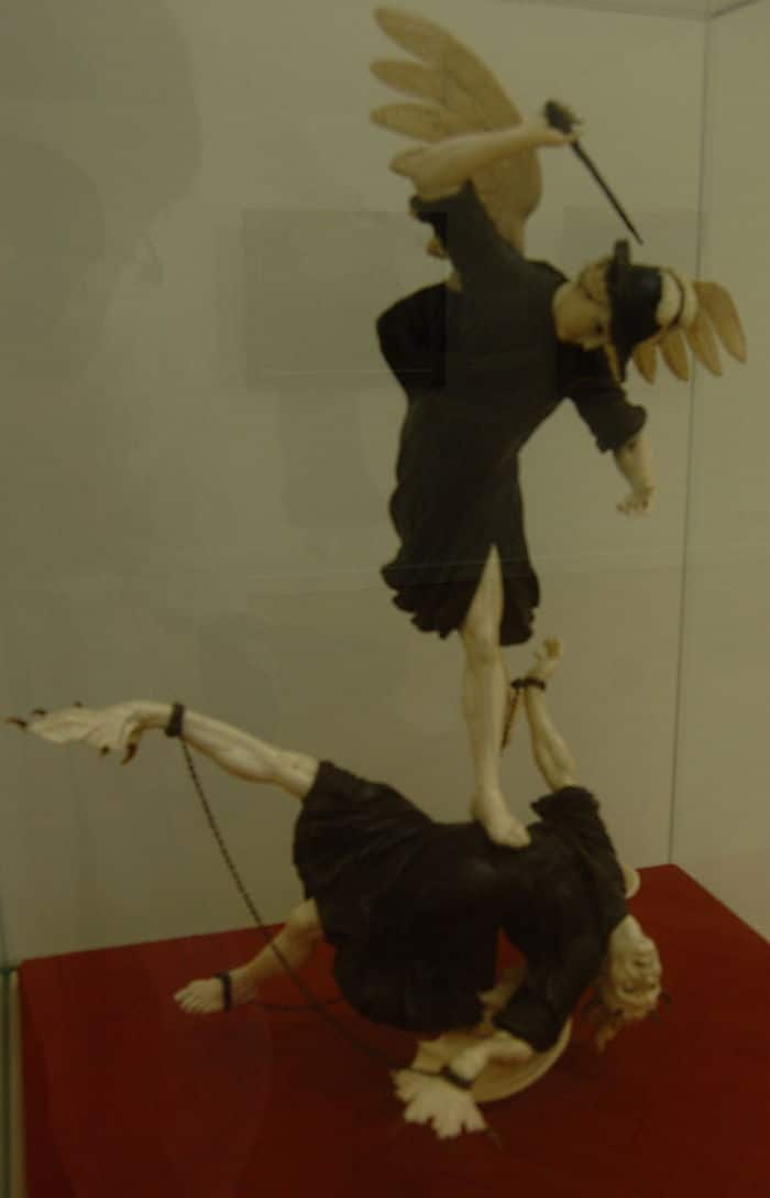 Simon Troger - Michel terrassant Lucifer - vers 1750 - Innsbruck