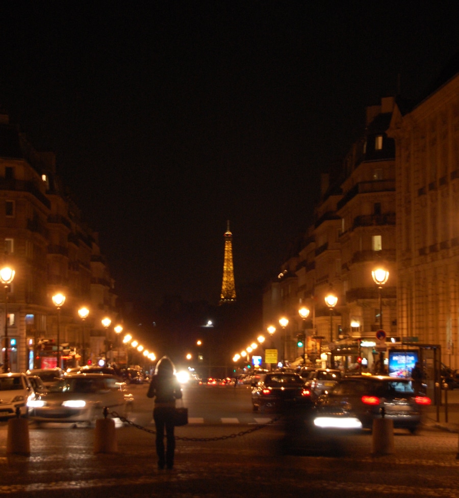 Tour Eiffel depuis le Panthéon