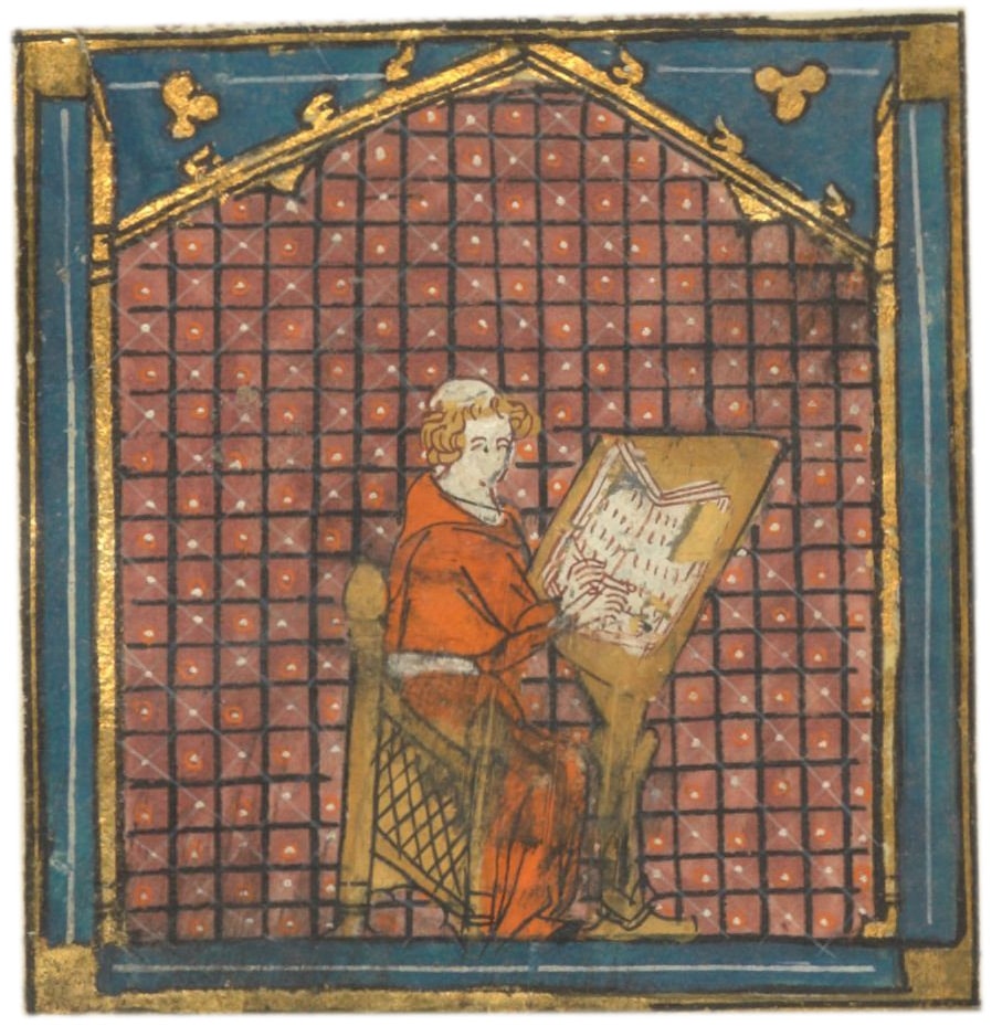 Enluminure pour le Roman de la rose, XIVème siècle, Gallica/BNF
