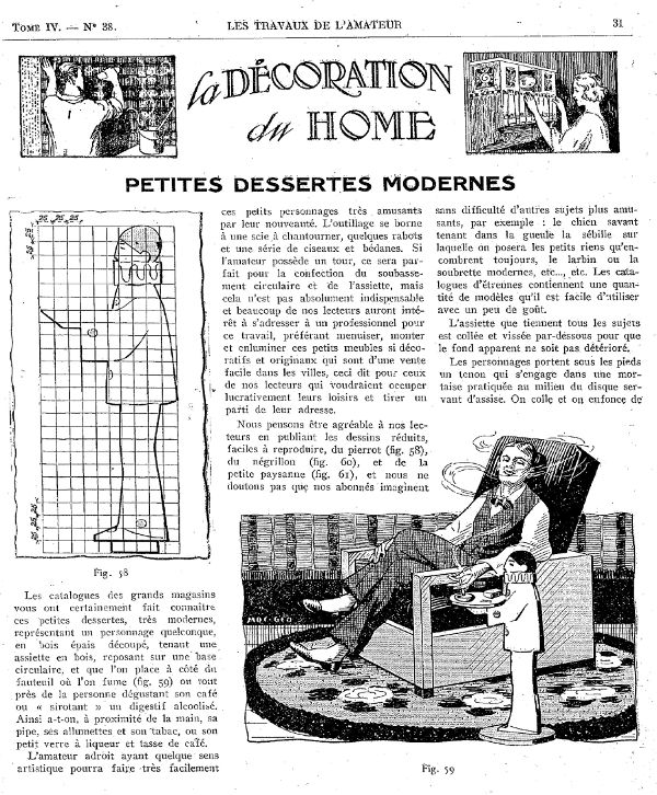 Une petite desserte moderne, rien de bien douteux...